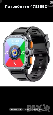 Андроид смарт часовник с две камери и SIM карта , снимка 2 - Водоустойчиви - 54225693