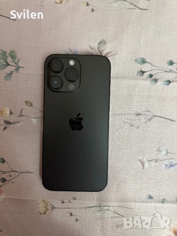 iPhone 14 Pro Max с вградена памет от 256GB в цвят Natural Titanium. Подарък седем броя кейс., снимка 7 - Apple iPhone - 54227765