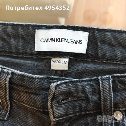 Дънки CALVIN KLEIN JEANS, снимка 2 - Дънки - 56151150