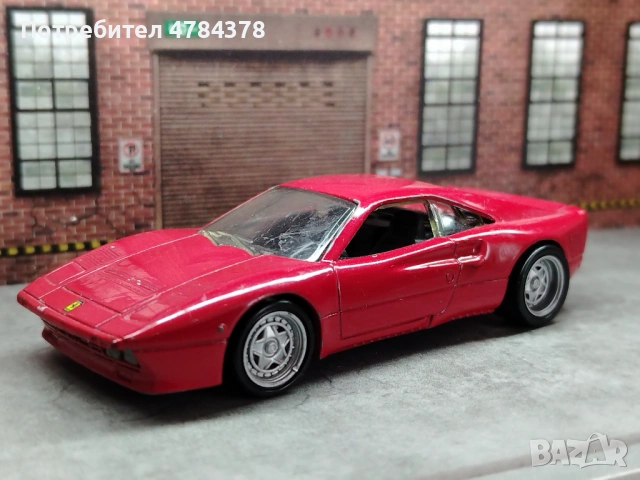 Hot wheels Ferrari 288 GTO 1:43, снимка 5 - Колекции - 54217730
