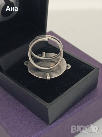 Красив сребърен пръстен маркиран #ЕЕ3, снимка 4 - Пръстени - 44326966