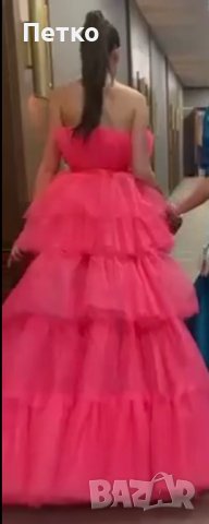 дизайнерска абитуриентска рокля, снимка 4 - Рокли - 38879830