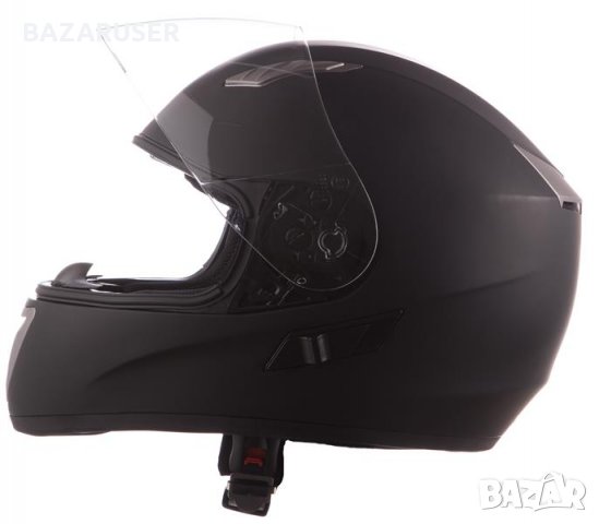 Каска за мотоциклет RIDERO интегрален черен размер XS,S,M,XL/Гаранция 12 месеца/, снимка 3 - Аксесоари и консумативи - 29764409