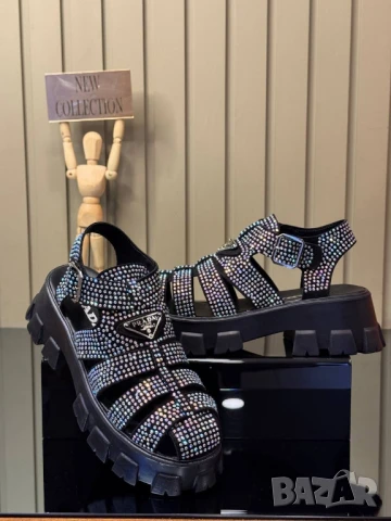 сандали prada с камъни , снимка 4 - Сандали - 51091160