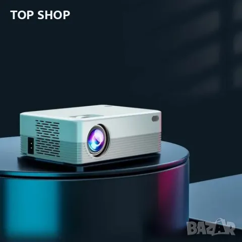 WIFI 5G интелигентен проектор HPX5 Android 10.0 4K, снимка 4 - Плейъри, домашно кино, прожектори - 48632814
