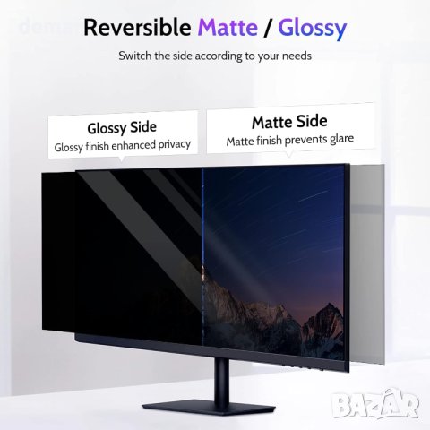 IPROKKO 24-инчов екранен филтър за поверителност за монитор 16:10 , снимка 5 - Други - 44461687