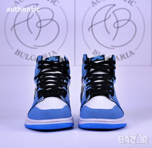 Nike Air Jordan 1 High University Blue, Shadow 2.0, Obsidian, снимка 3 - Маратонки - 34961226
