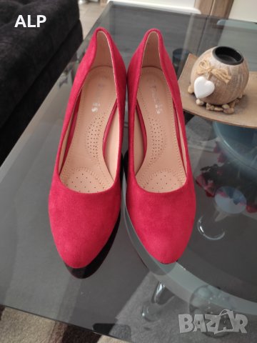 Дамски елегантни обувки на ток-40 номер, снимка 1 - Дамски елегантни обувки - 40196003