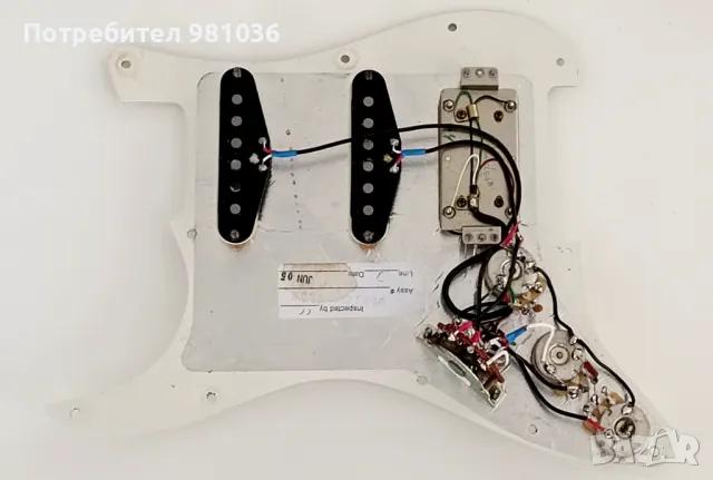 Fender Stratocaster Pickguard USA, Фендер Стратокастер пикгуард, снимка 3 - Китари - 48486187