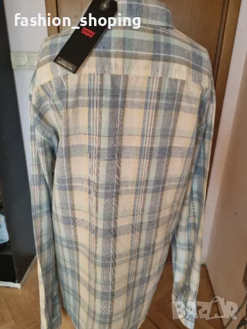 Мъжка риза Levis, размер L, нова с етикет, снимка 7 - Ризи - 49852004