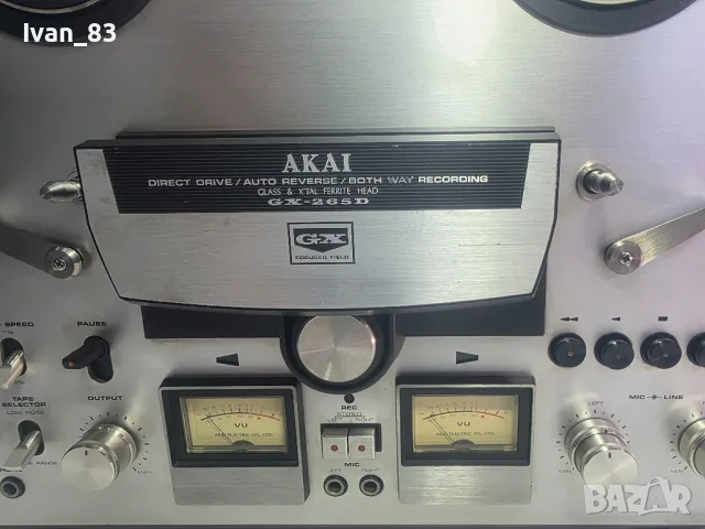 Ролков магнетофон Akai GX 265D, снимка 9 - Декове - 50179747