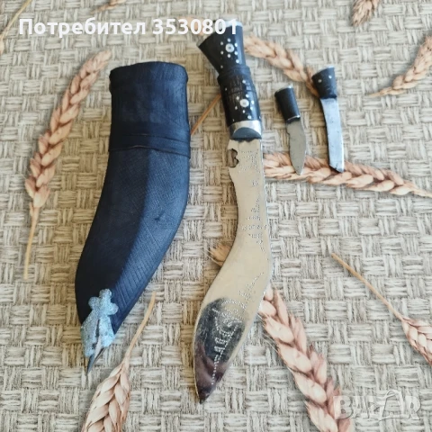 Непалски нож кукри , снимка 4 - Ножове - 50793354