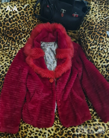 Дебело еко палто ,40лв.