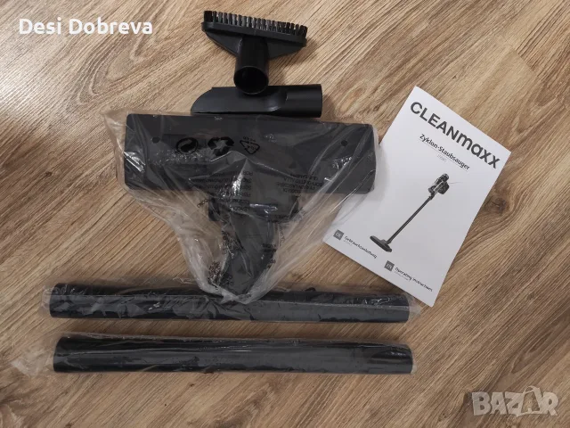 Жична 2-в-1 прахосмукачка CLEANmaxx Zyklon, снимка 3 - Прахосмукачки - 55795609