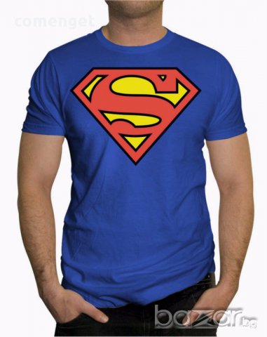 НОВО! Мъжка тениска SUPERMAN / СУПЕРМЕН! Поръчай модел по твой дизайн ...