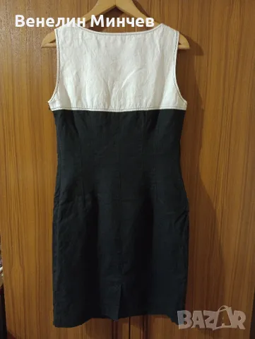 Дамска ленена рокля, снимка 3 - Рокли - 47680705