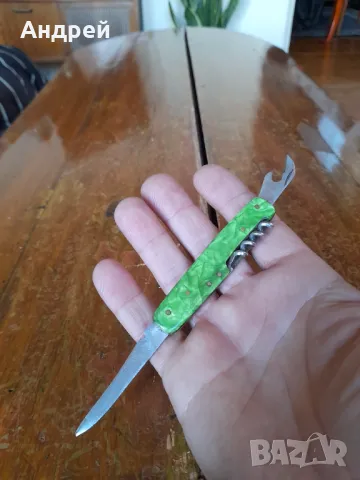 Стар джобен нож,ножче,ножка #86, снимка 5 - Други ценни предмети - 48462461