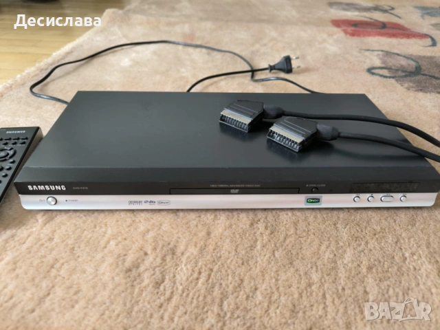 Samsung DVD плейър - Р370, с дистанционно, снимка 2 - Плейъри, домашно кино, прожектори - 53368480