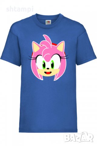 Детска тениска SONIC AMY,Соник,Игра,Изненада,Подарък,Празник,Повод, снимка 7 - Детски тениски и потници - 37435198