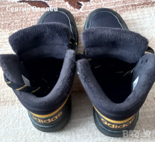 Adidas sportswear - Спортни обувки от еко кожа с лого, снимка 3 - Детски обувки - 51857285