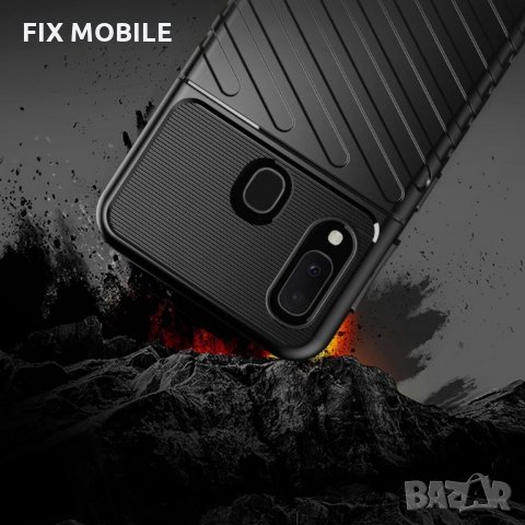 Samsung Galaxy A20Е Удароустойчив гръб/кейс Thunder, снимка 1