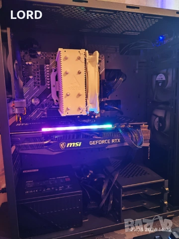 Геймърски Ryzen 5 5600X, RTX 3070 8GB, RAM 32GB DDR4 3200, SSD 512GB NVME, снимка 2 - Геймърски - 53749031