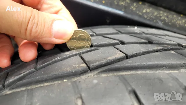 Гума 1 бр. Goodyear – 245 x 45 x 19 –   Run Flat  , снимка 8 - Гуми и джанти - 56074505
