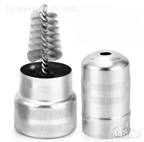 Четка за обслужване на акумулатори и акумулаторни кабели.