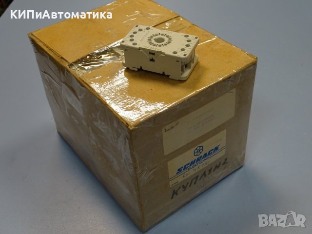 цокъл за реле SCHRACK 111PGS socket relay, снимка 9 - Резервни части за машини - 37504675