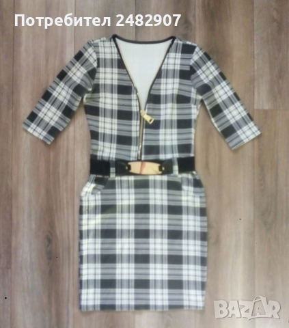 Елегантна дамска рокля 