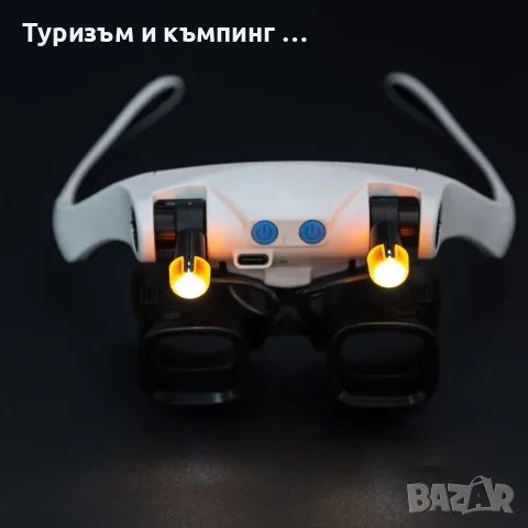 Очила със сменяеми лещи и LED осветление , снимка 9 - Други инструменти - 55965194