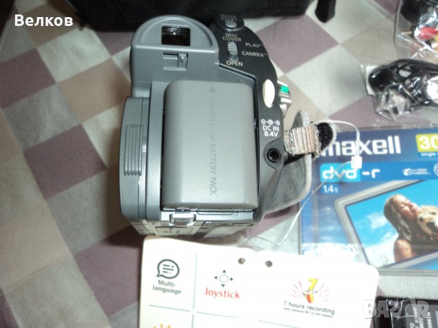 Видеокамера Canon DC311, снимка 9 - Камери - 34241316
