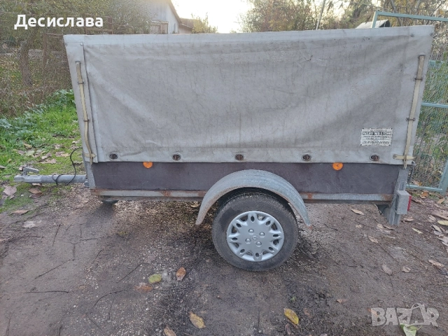 Ремарке с брезент 