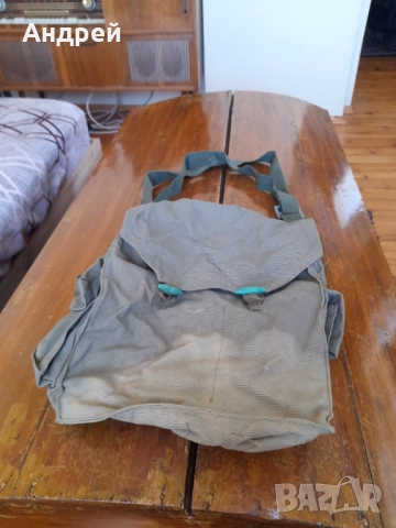 Стара торба от противогаз, снимка 1