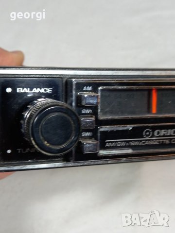 Ретро японско радио за ретро автомобил Orion, снимка 2 - Радиокасетофони, транзистори - 35370311