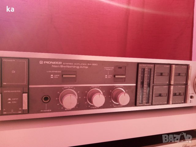 Pioneer SA-950 - стерео усилвател, снимка 4 - Ресийвъри, усилватели, смесителни пултове - 33899794