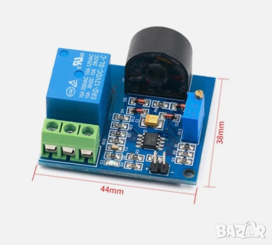 5A сензорен модул за защита от свръхток, сензор за откриване на променлив ток, реле 5V