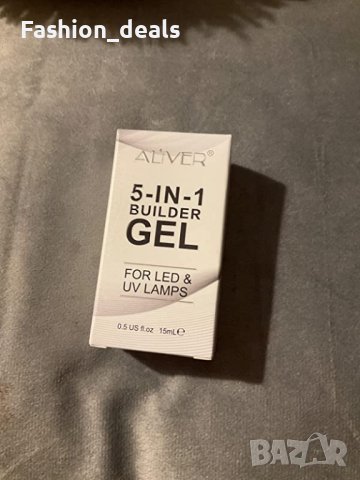 Нов 5 в 1 изграждащ гел UV/LED лак за твърди здрави нокти маникюр жени, снимка 6 - Други - 40672972