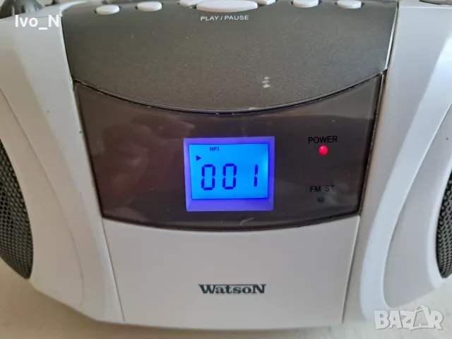 Радио Watson RP 5877 / CD/ MP3., снимка 2 - Радиокасетофони, транзистори - 55811835
