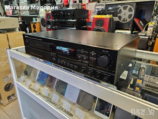 Рядък модел касетен дек DENON DRS-640 В отлично техническо и визуално състояние., снимка 9 - Декове - 52387030
