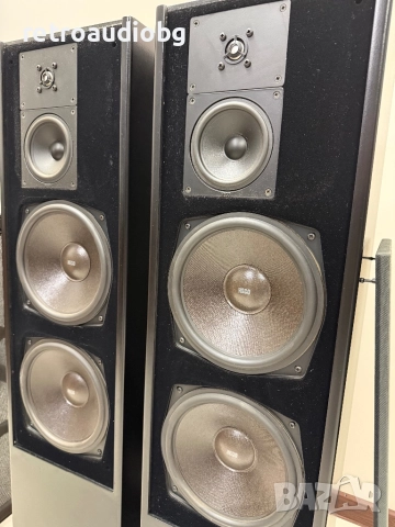 🔉Ретро трилентови подови тонколони HECO Superior 830 - 140-200W - 4 ома - Made in Germany🔉, снимка 2 - Тонколони - 52250192