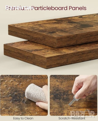 Ъглов стенен рафт Vasagle, снимка 5 - Етажерки - 53118495