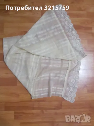 19в. обредна кенарена кърпа-копринен кенар, ръчно тъкан, снимка 1