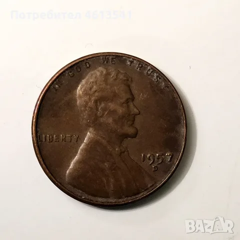 Лот от 4 по 1цент (USA), снимка 9 - Нумизматика и бонистика - 55729114