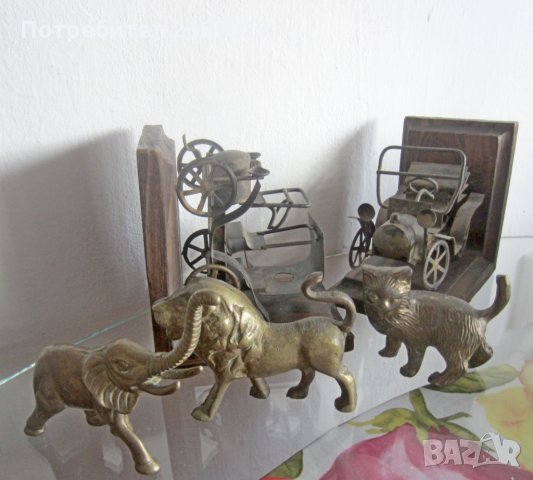  2 бр  стари автомобили ограничители за книги, букенд, bookend , снимка 5 - Статуетки - 28945870