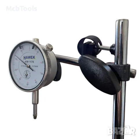 Магнитна стойка и индикаторен часовник HAWEK, снимка 4 - Други инструменти - 50015546
