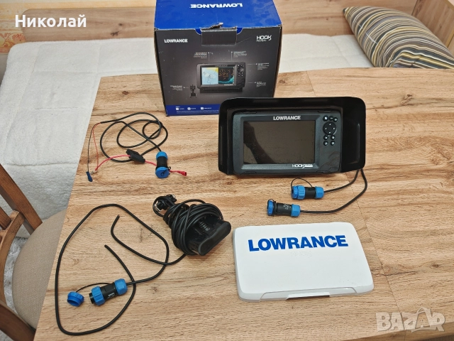 Сонар Lowrance Hook Reveal 7 SS със сонда 50/200, снимка 10 - Такъми - 52596464