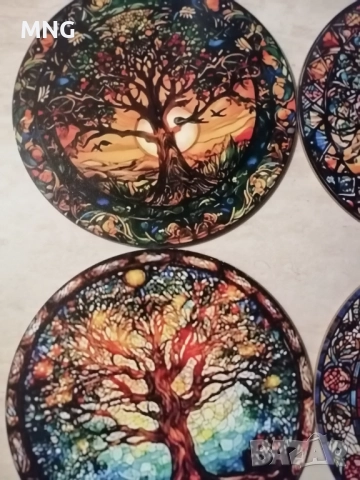 Подложки за чашки, снимка 2 - Декорация за дома - 52260489