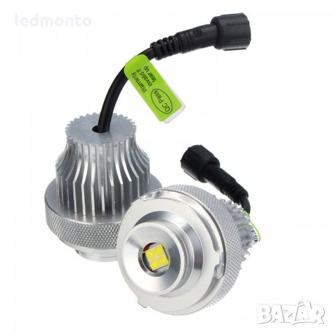 ангелски очи Halo Ring лед крушка за BMW E60 LCI E61 LCI фейслифт, снимка 4 - Аксесоари и консумативи - 29840107