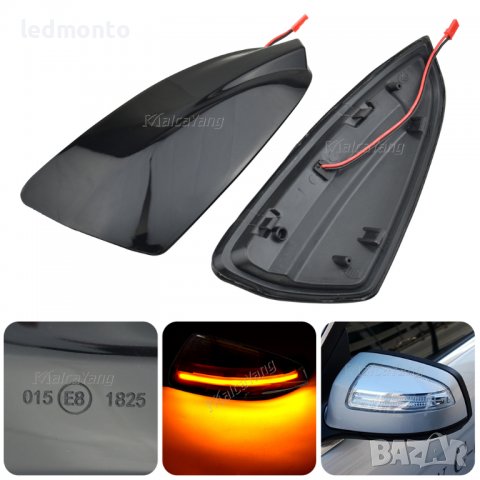 Динамични Мигачи Бягащи Огледала Mercedes C ML Vito W164 W204 Мерцедес, снимка 4 - Части - 38516301